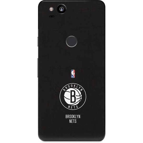 NBA Brooklyn Nets Distressed Google Pixel 2 Skin